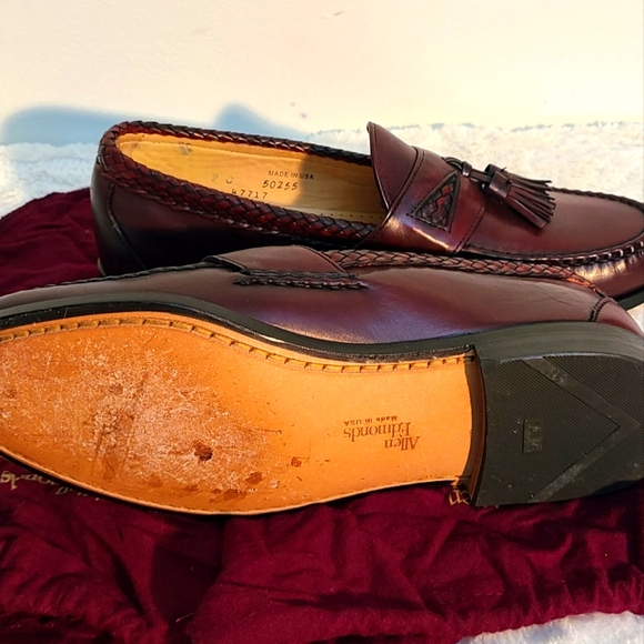 Allen Edmonds Maxfield Loafers Size 9 men's - Picture 5 of 9